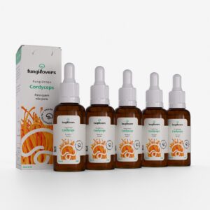 kit 5 extratos cordyceps cordyceps militaris