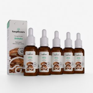 kit 5 extratos shiitake lentinula edodes
