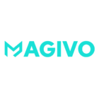 magivo logo escrita azul