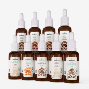 kit completo 9 extratos de cogumelos